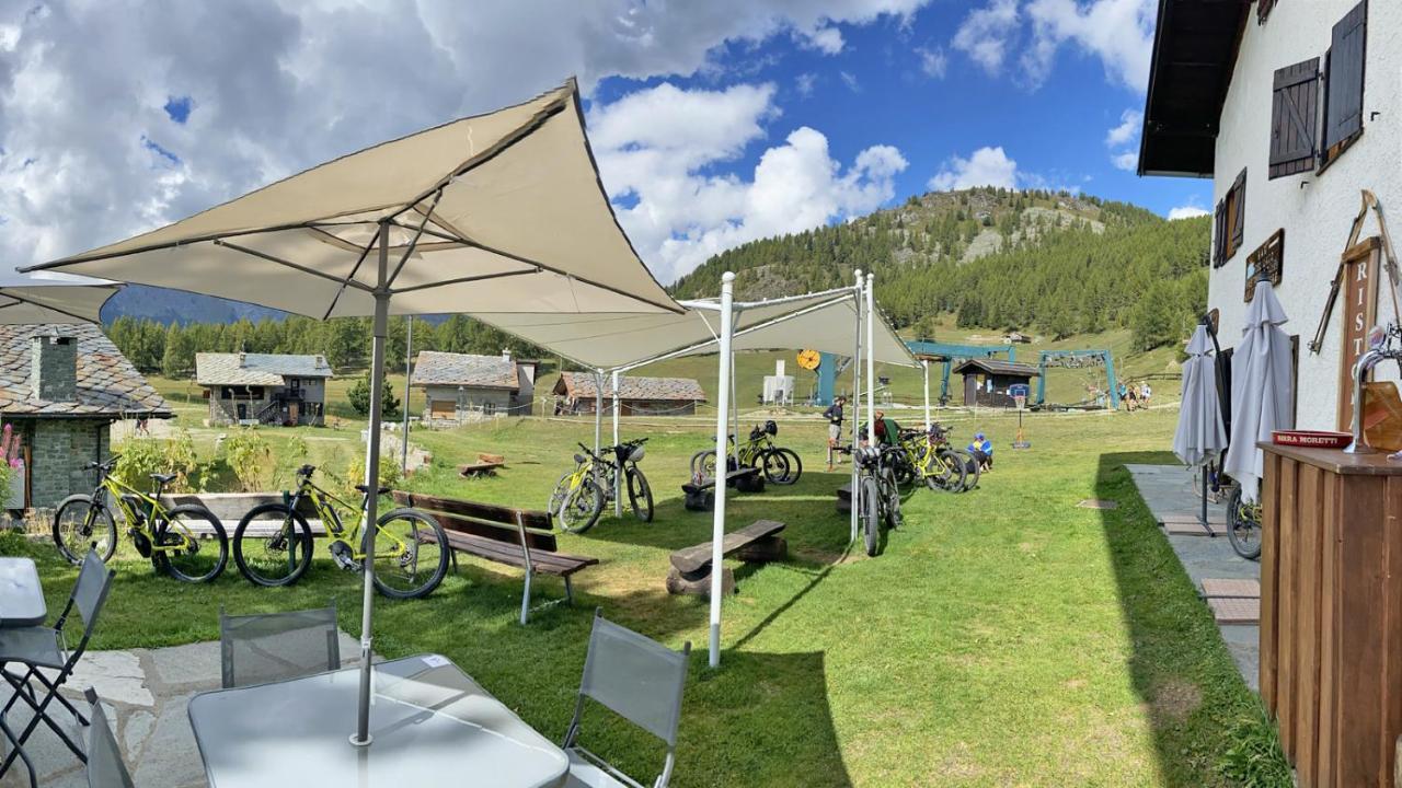 Locanda Ristorante Bar Del Lago Chamois Εξωτερικό φωτογραφία