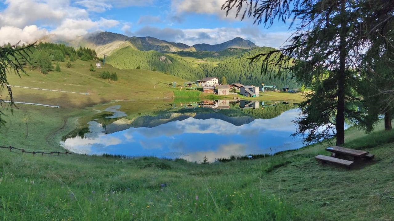 Locanda Ristorante Bar Del Lago Chamois Εξωτερικό φωτογραφία